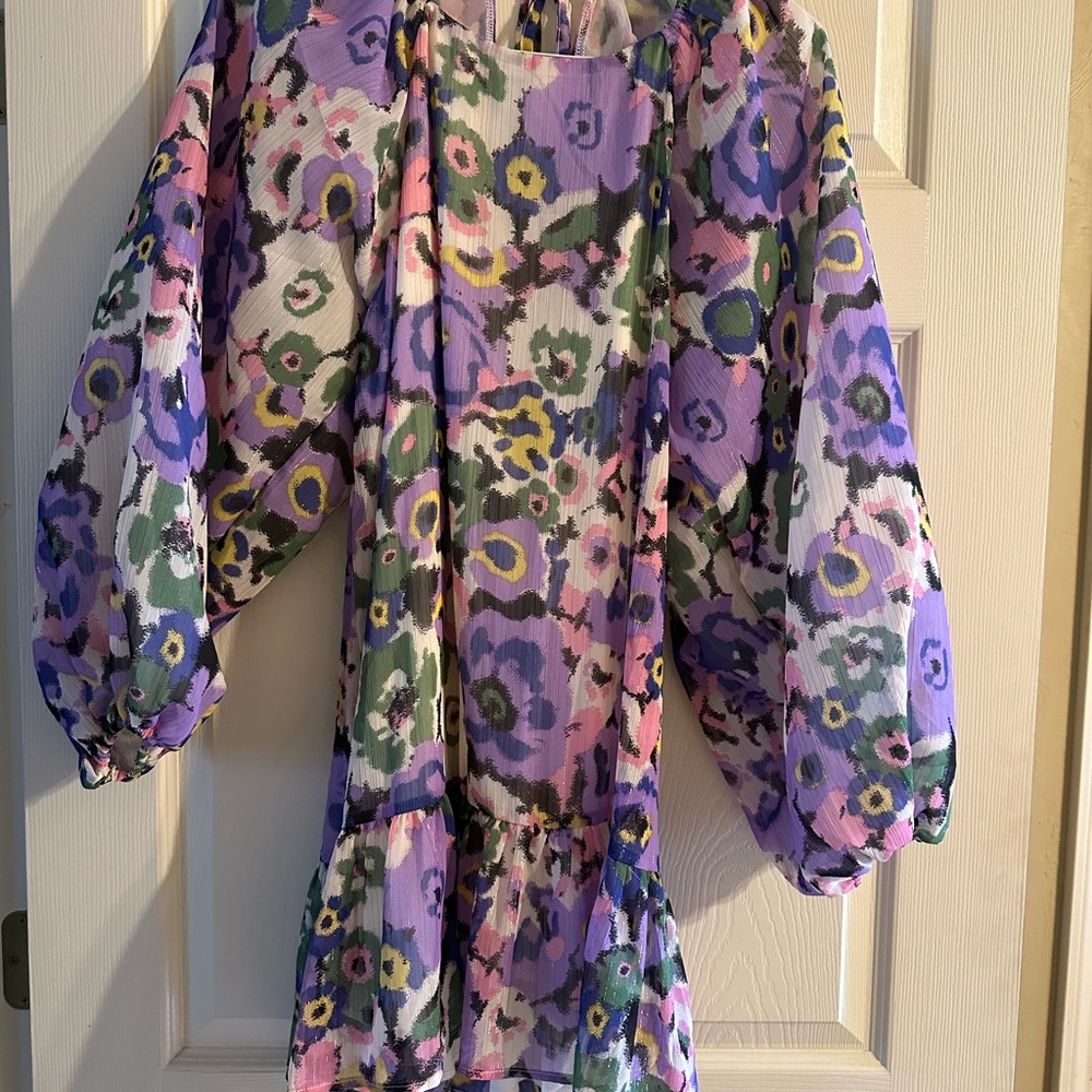 Nasty Gal Multicolor Floral Dress